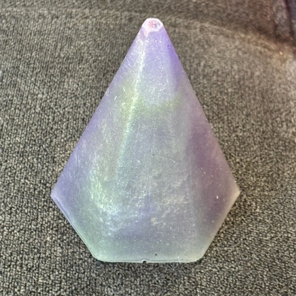 Iridescent Pyramid Decor (handmade) - Picture 4 of 7